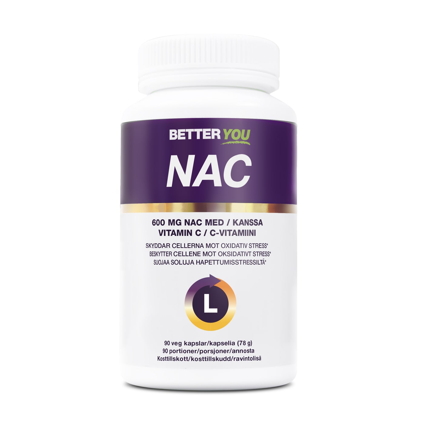 NAC - 90 kaps