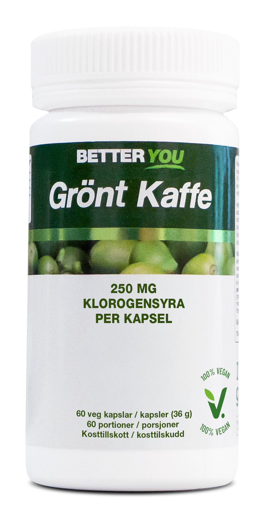 Grönt kaffe - 60 kaps