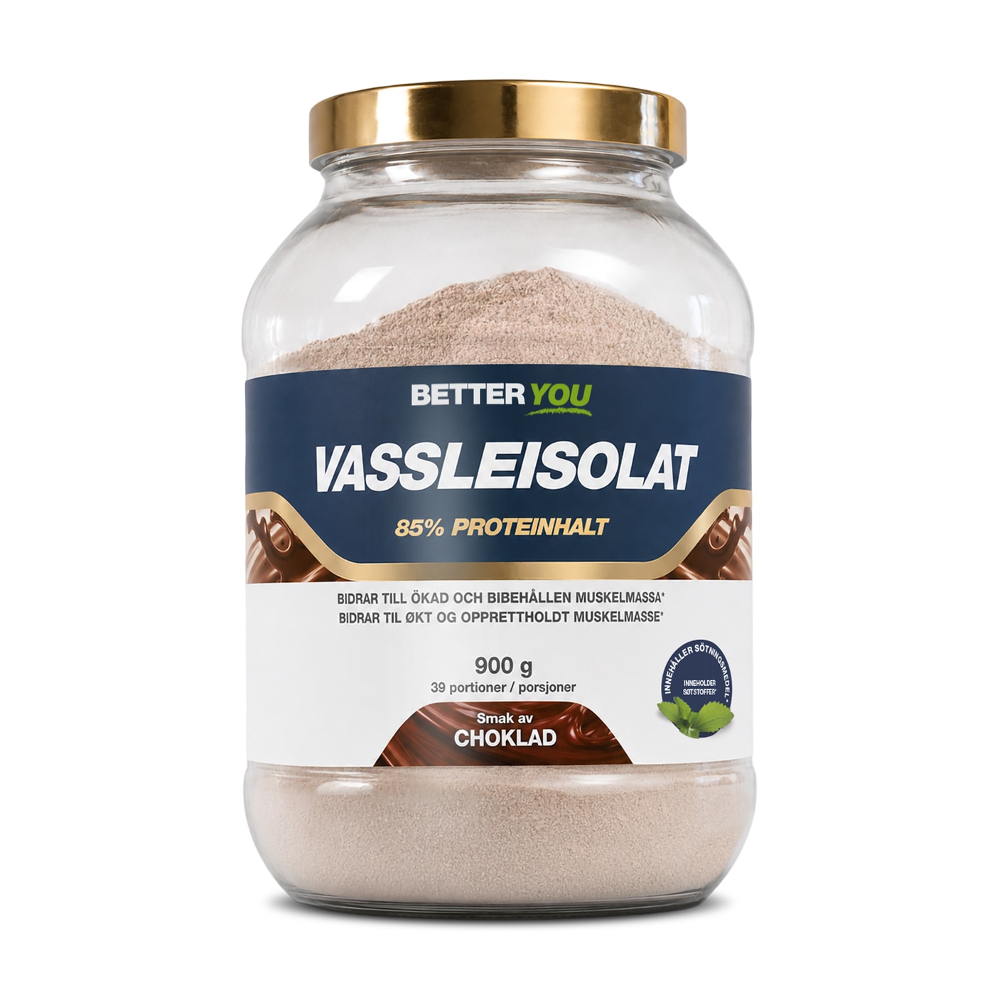 Vassleproteinisolat 900 g