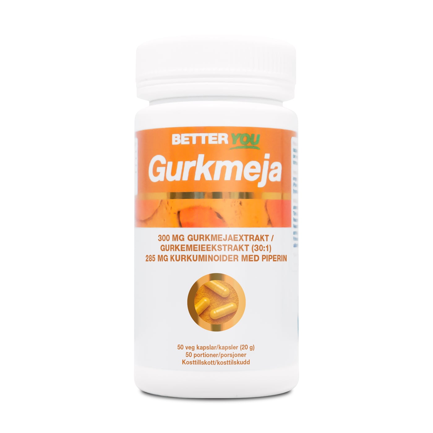 Gurkmeja - 50 kaps