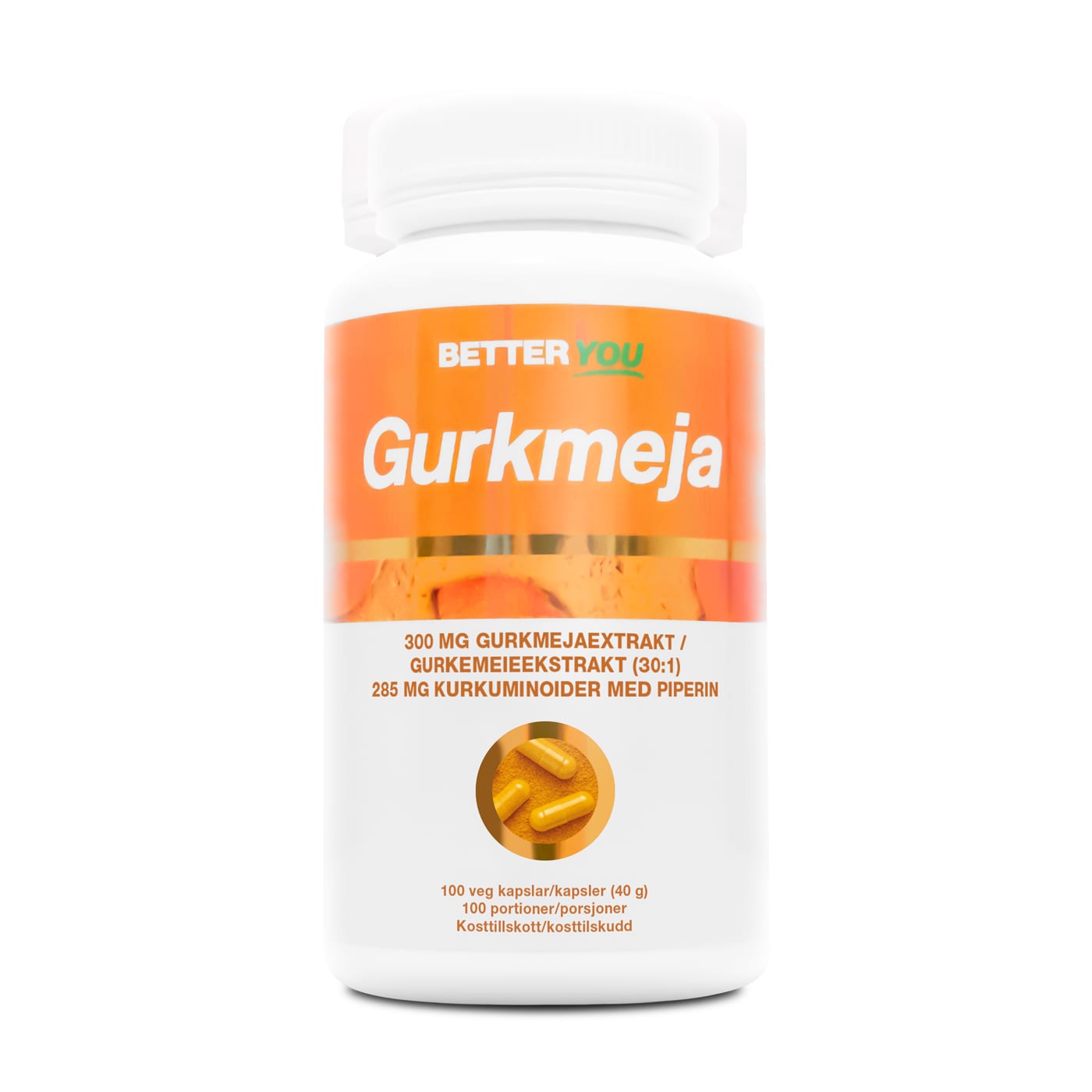 Gurkmeja - 100 kaps
