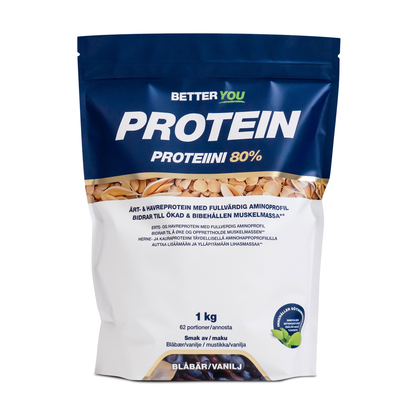 Ärt- och havreprotein