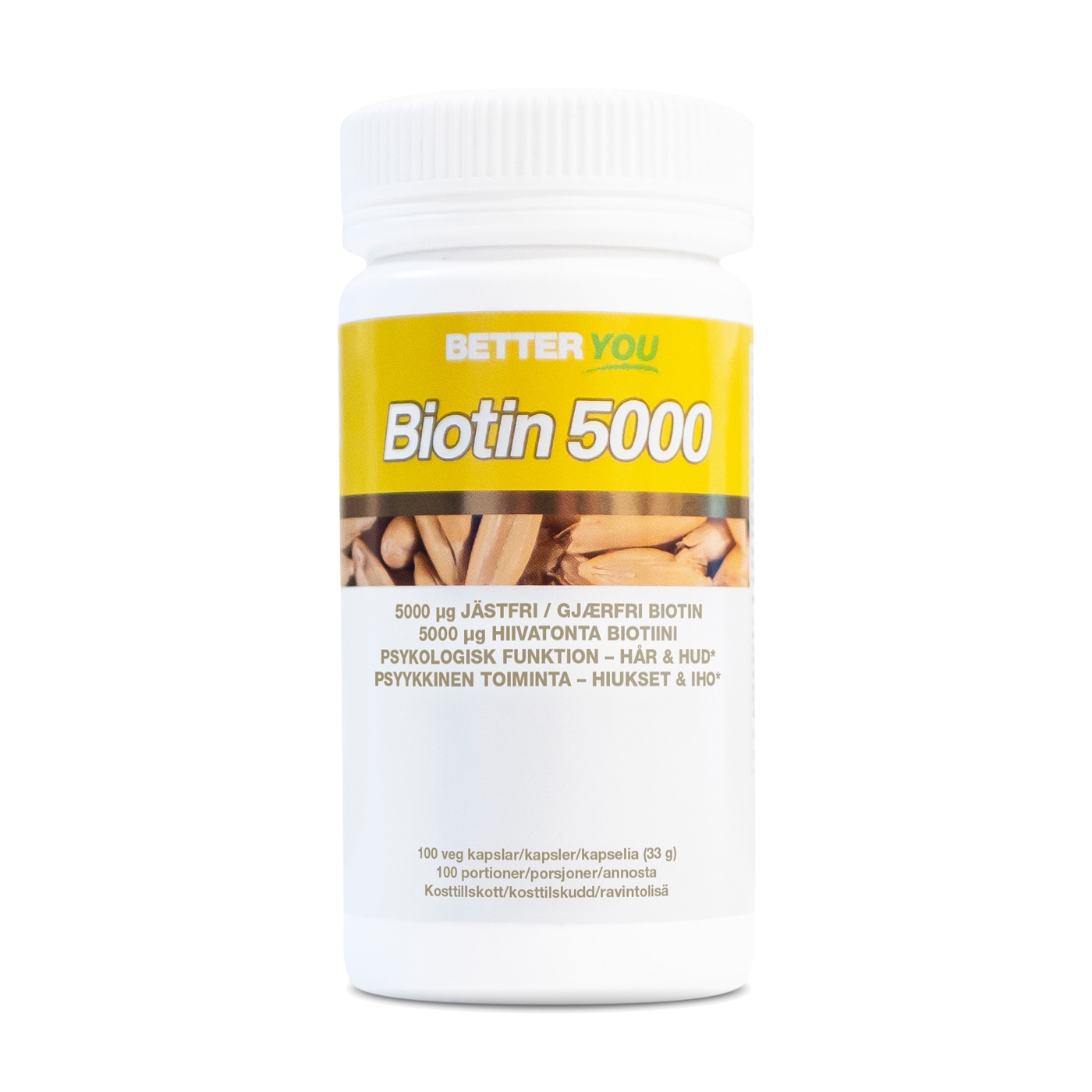 Biotin 5000 - 100 kaps