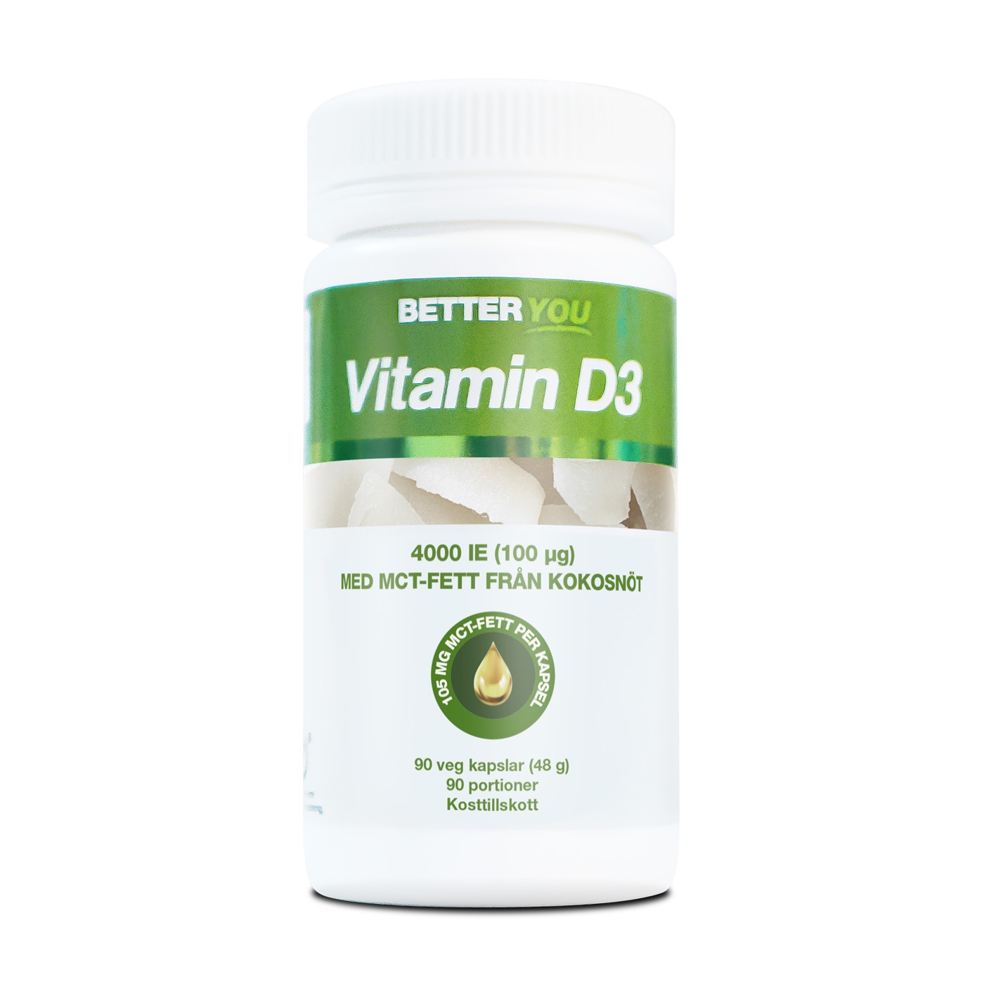 Vitamin D3 4000 IE + MCT-FETT