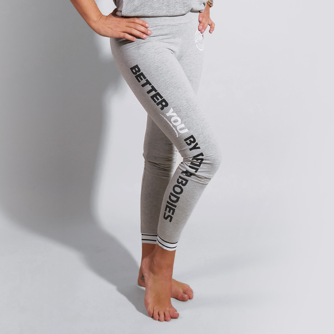 BY BB Leggings Grey Melange