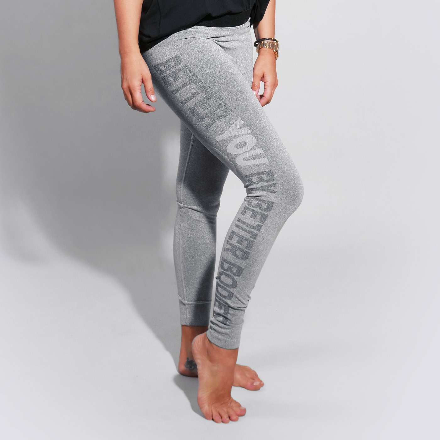 BY BB Tights Grey Melange