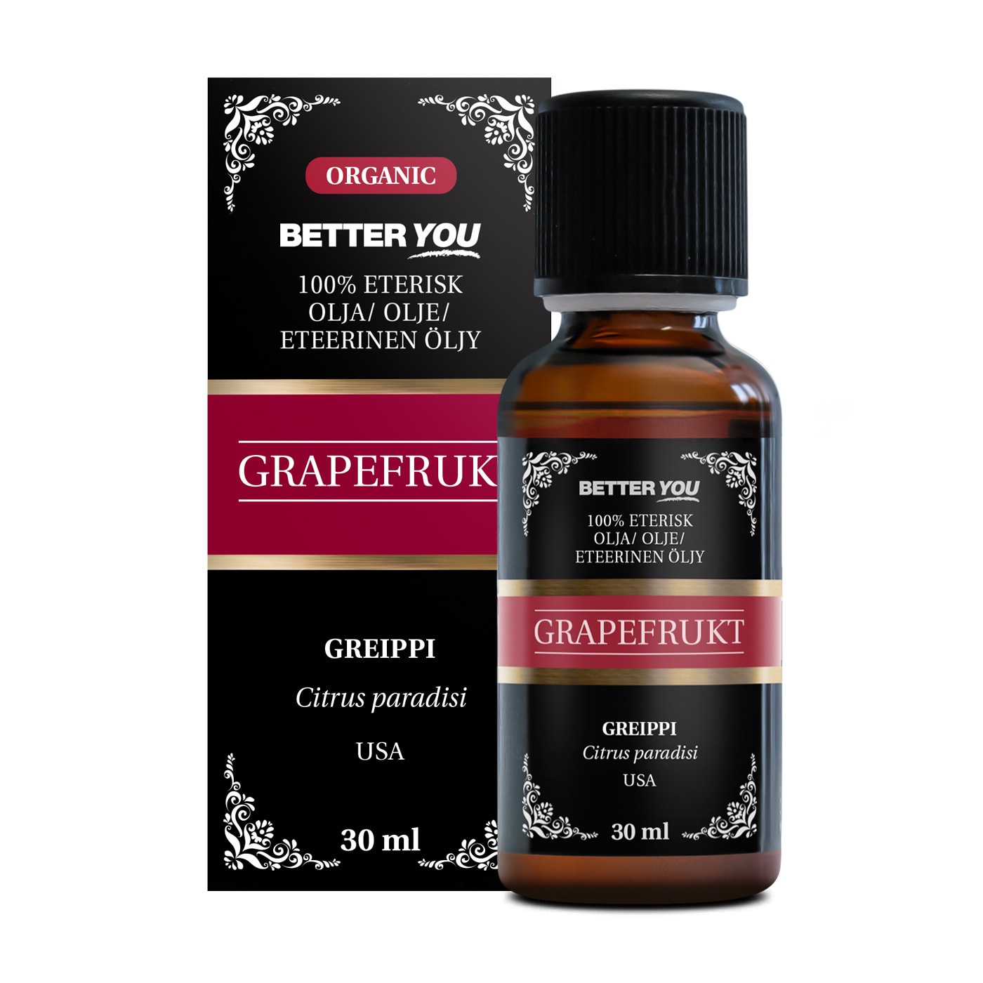 Grapefruktolja EKO - Eterisk