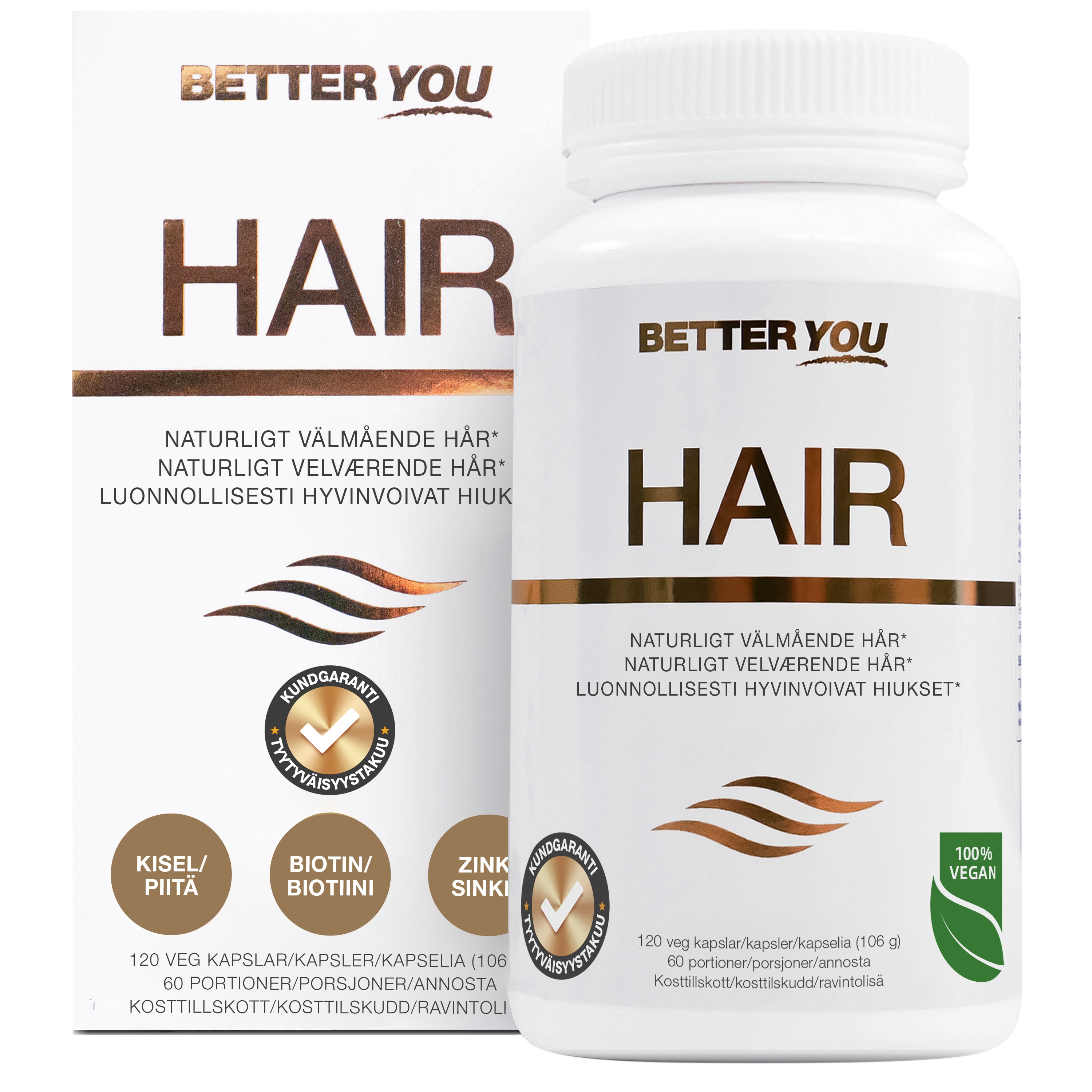 Better You Hair - 120 kaps