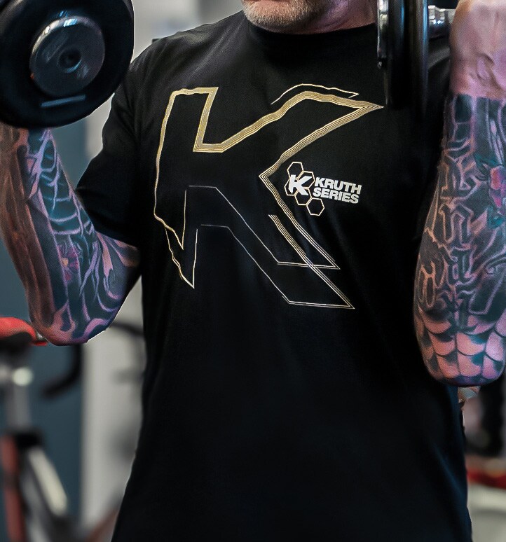 Kruth Series - Big K T-shirt Svart