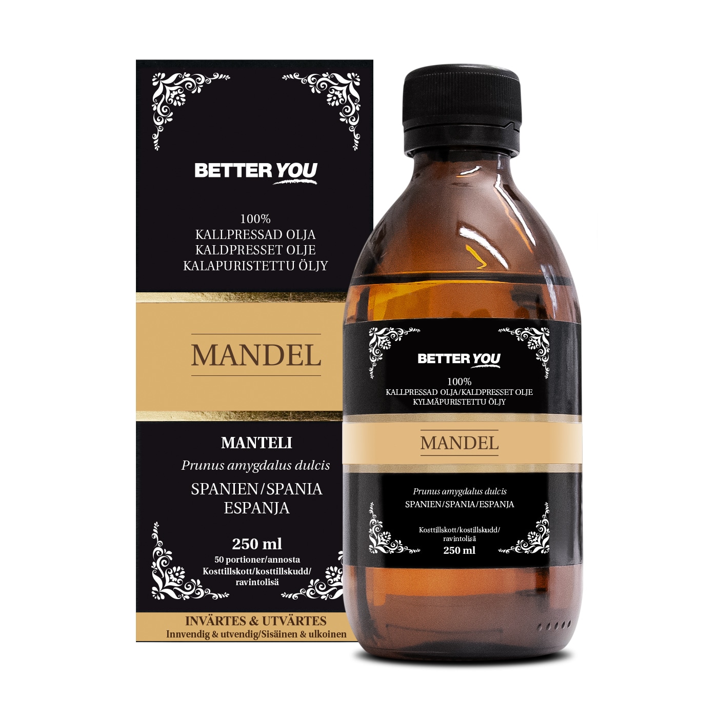 Mandelolja - Kallpressad