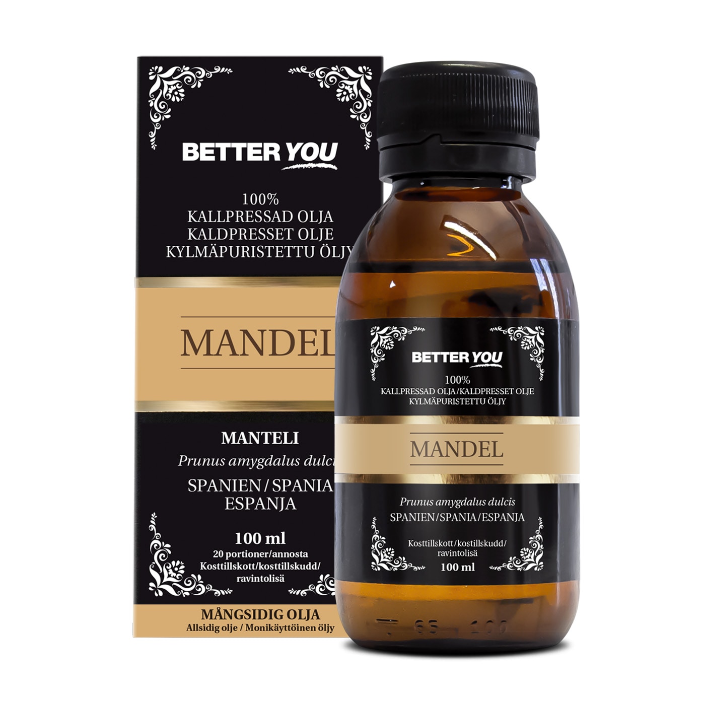 Mandelolja - Kallpressad
