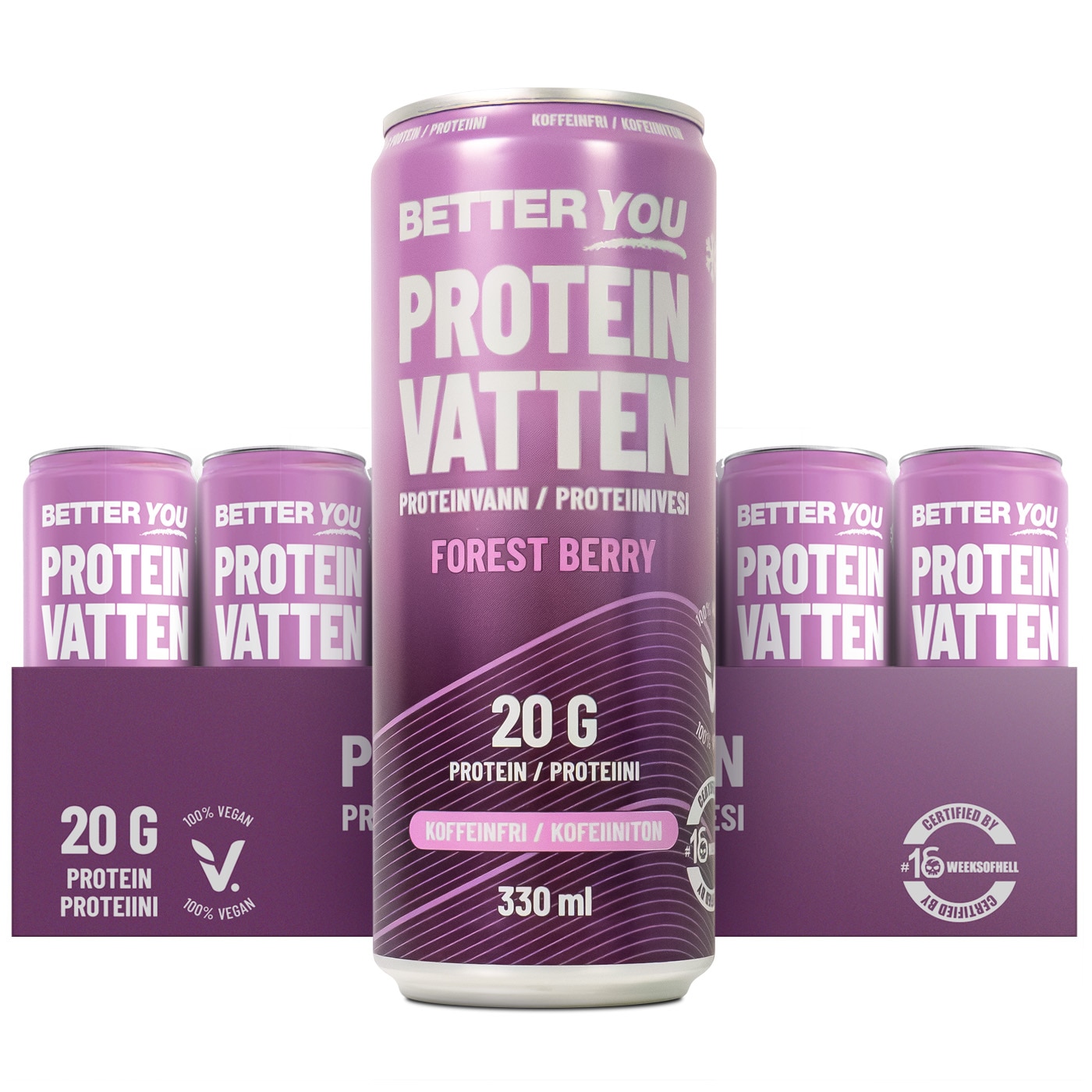 Proteinvatten - 24-pack