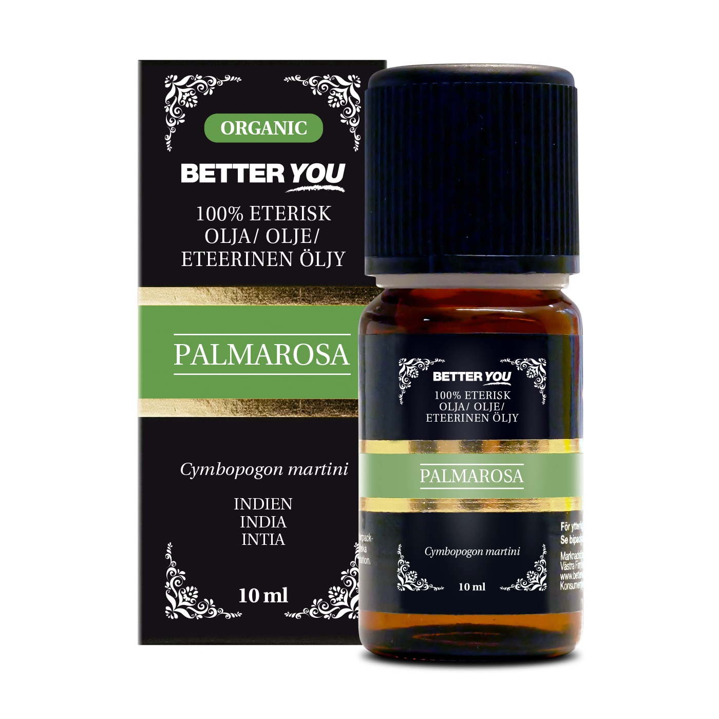 Palmarosaolja EKO Eterisk - 10 ml