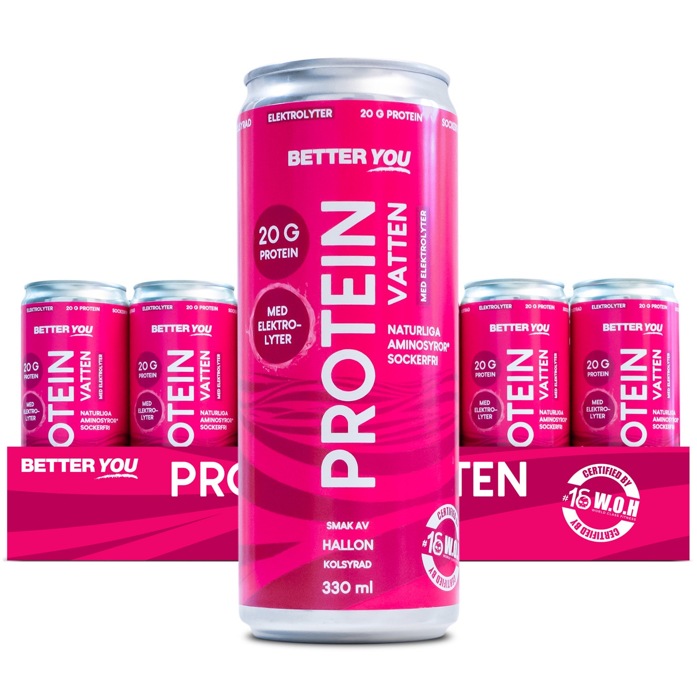 Proteinvatten - 24-pack
