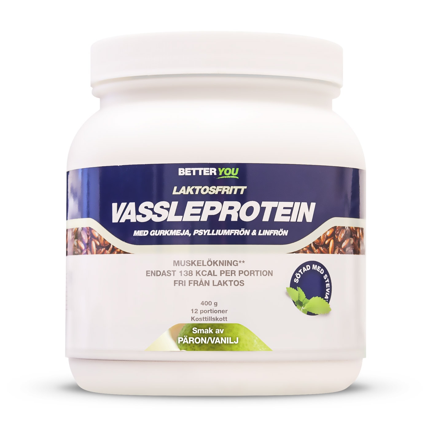 proteinpulver päron vanilj proteinpulver päron vanilj