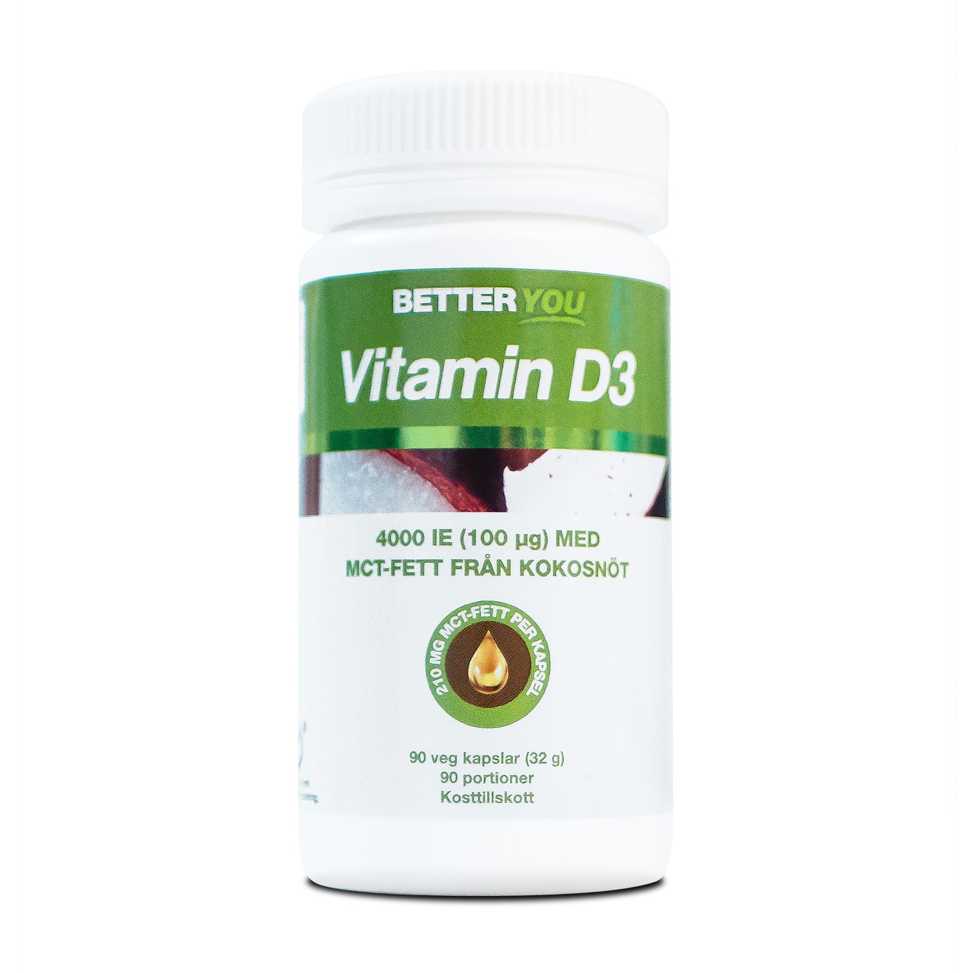 Vitamin D3 4000 IE + MCT-FETT