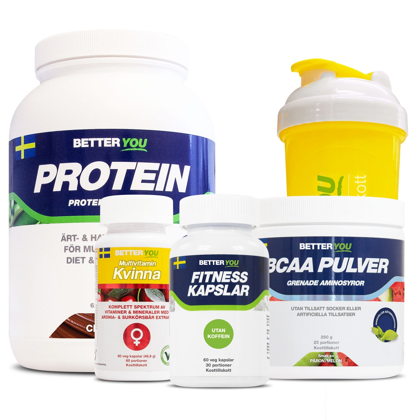 Fitnessboost Kvinna - choklad