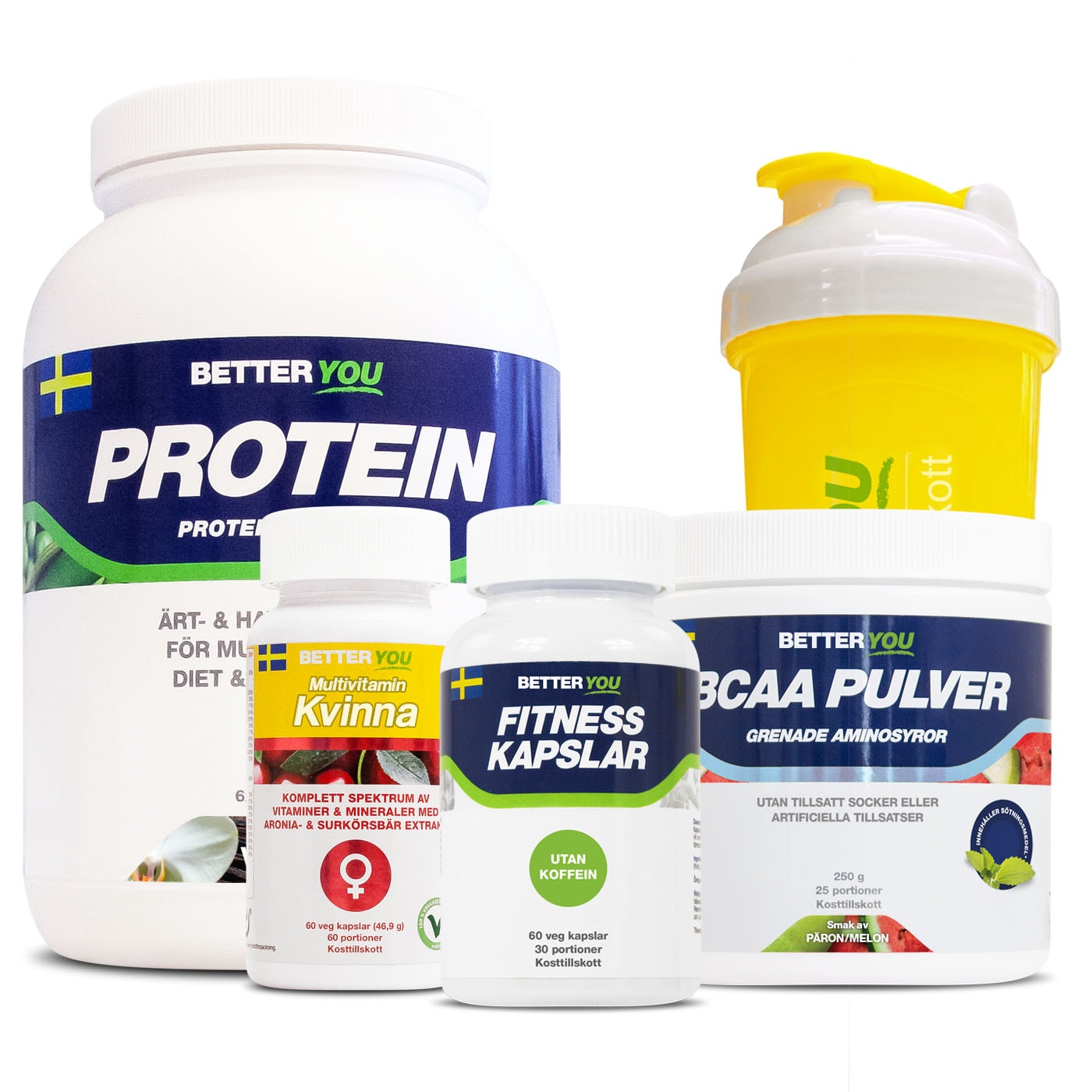 Fitnessboost Kvinna - Vanilj