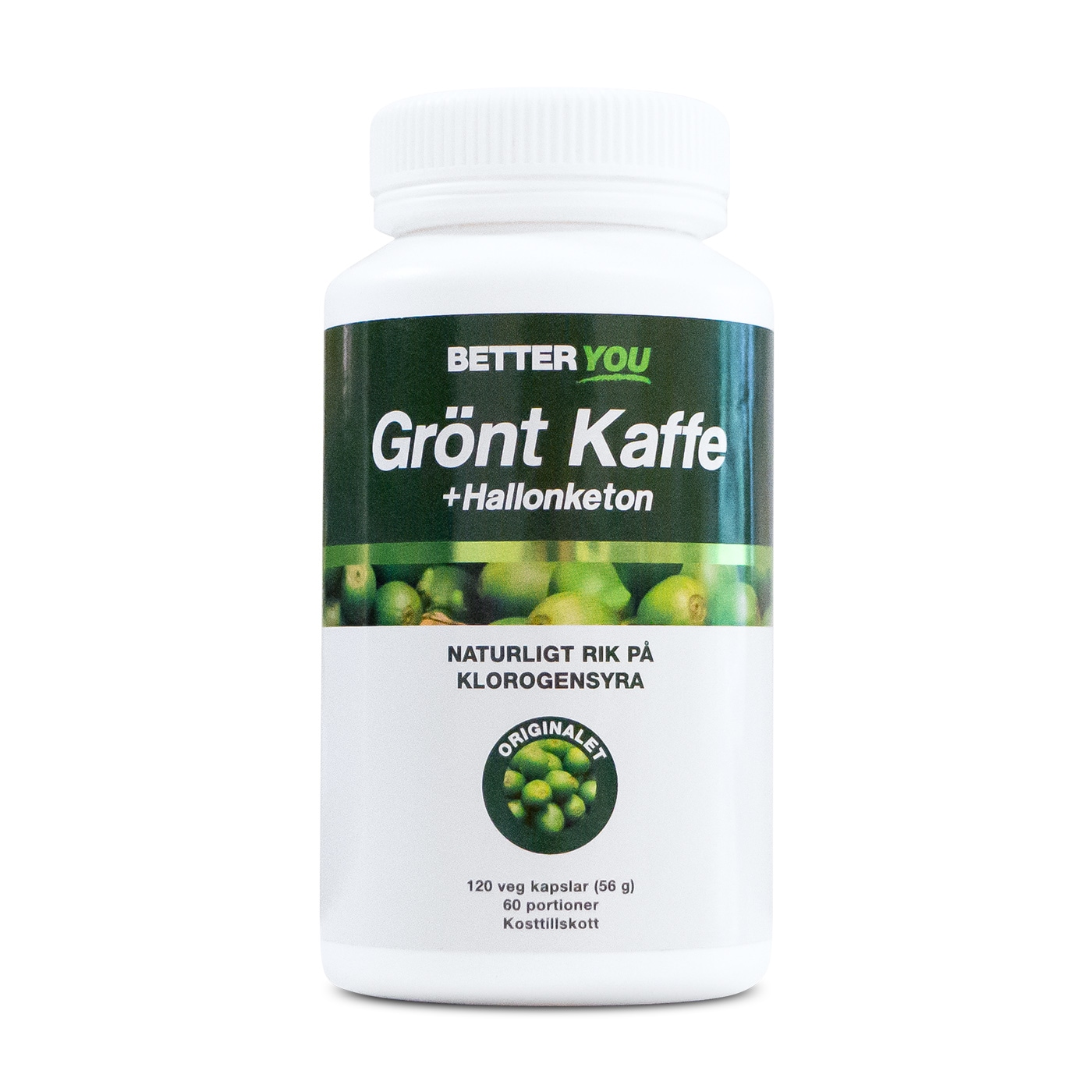 Grönt Kaffe + Hallonketon