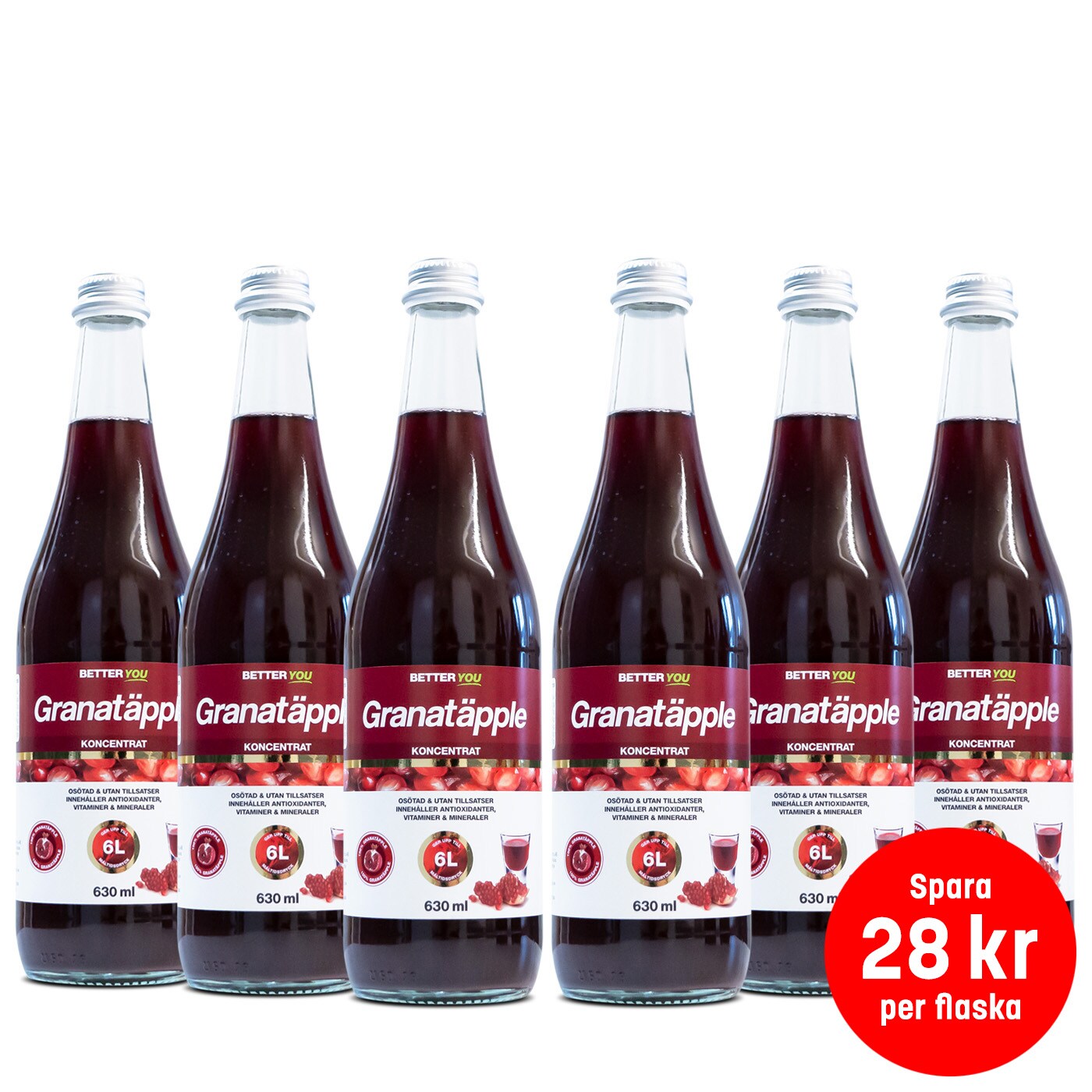 Granatäpplekoncentrat 630 ml