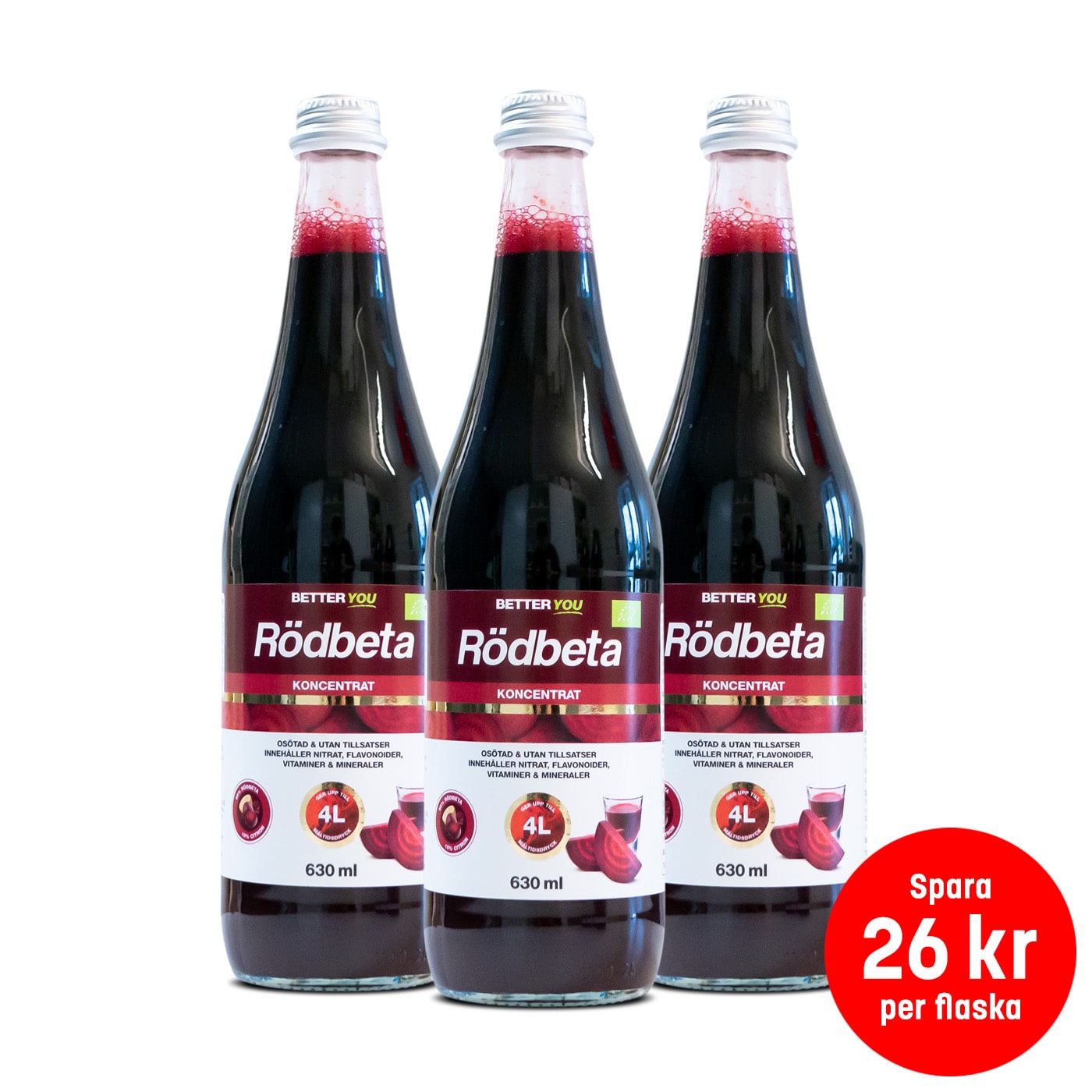 Rödbetskoncentrat 630 ml