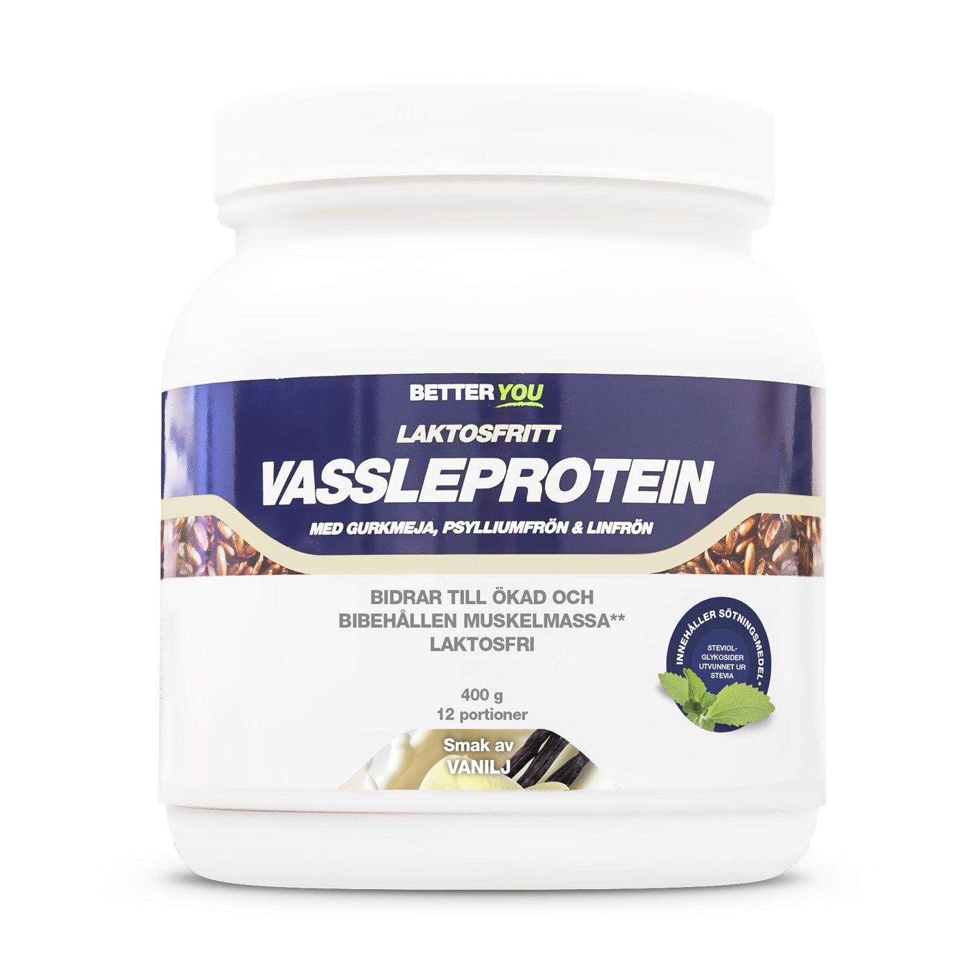 Laktosfritt vassleprotein